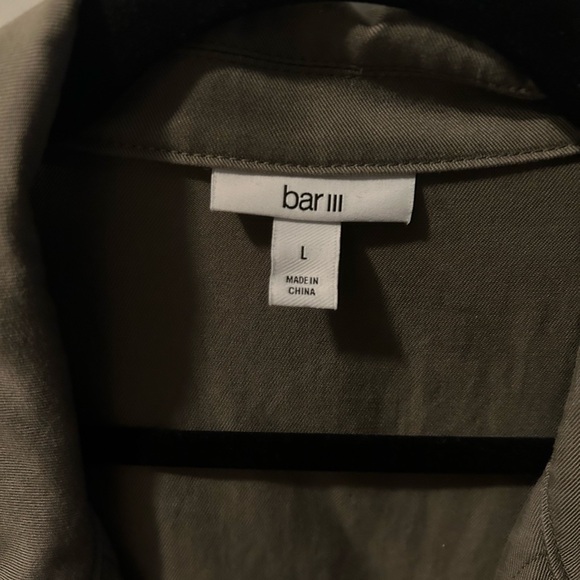 BAR III Lightweight Cropped Coat- Jacket - Picture 3 of 3